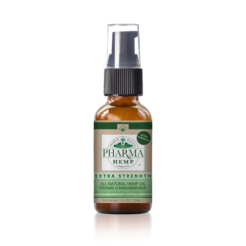 Hemp CBD Oral Spray/Tincture – 2oz 550mg - Peppermint