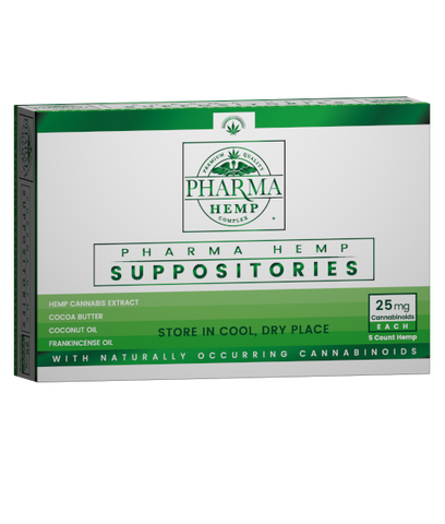 Hemp CBD Suppository 75mg 5ct